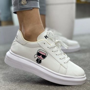 کفش بندی دخترانه سفید