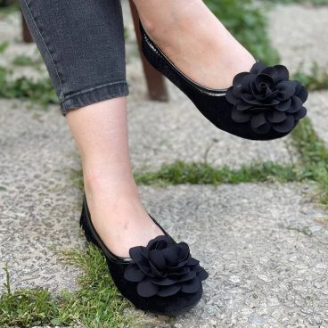 کفش پاپوش زنانه گلدار
