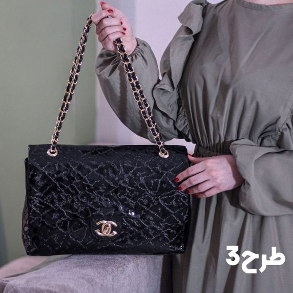 خرید کیف زنانه دوشی مشکی شیک