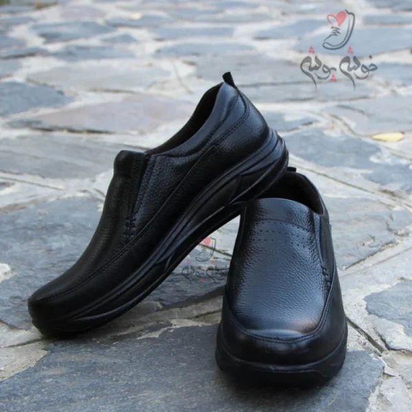 خرید کفش مردانه چرم تبریز رنگ مشکی